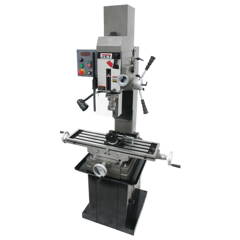 Jet JT9-351051 JMD-45VSPFT Variable Geared Square Column Mill, Downfeed