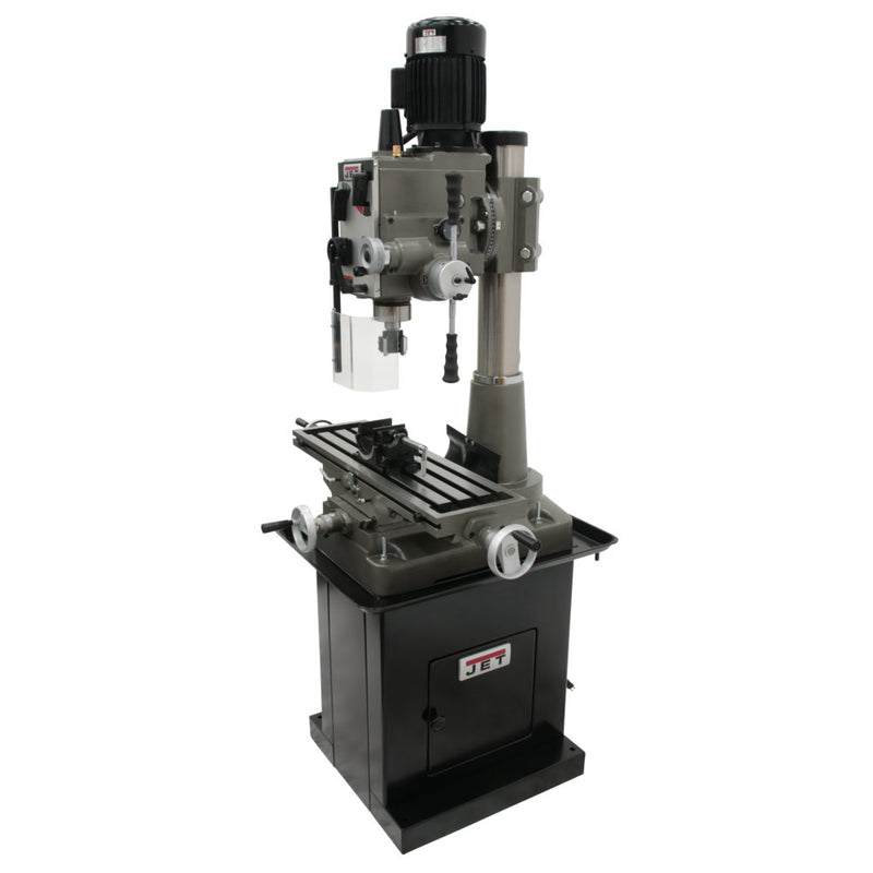 Jet JT9-351153 JMD-45GHPF Square Column Mill Drill Downfeed DP700, XFeed