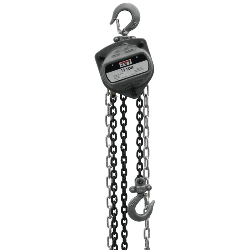 Jet JT9-101902 S90-050-20, 1/2-Ton Hand Chain Hoist With 20' Lift