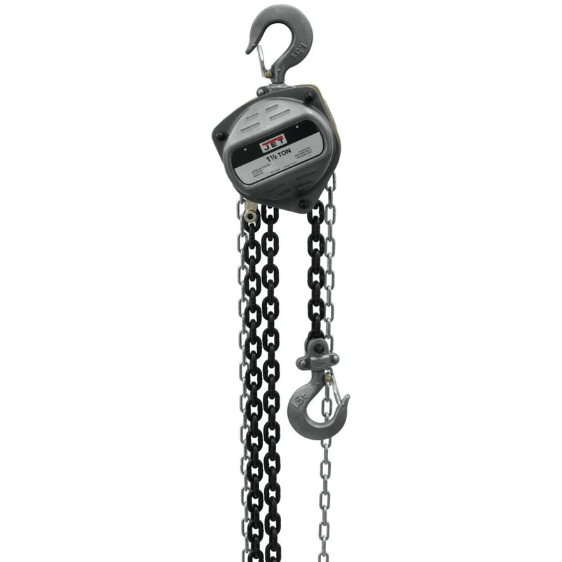 Jet JT9-101922 S90-150-20, 1-1/2-Ton Hand Chain Hoist With 20' Lift