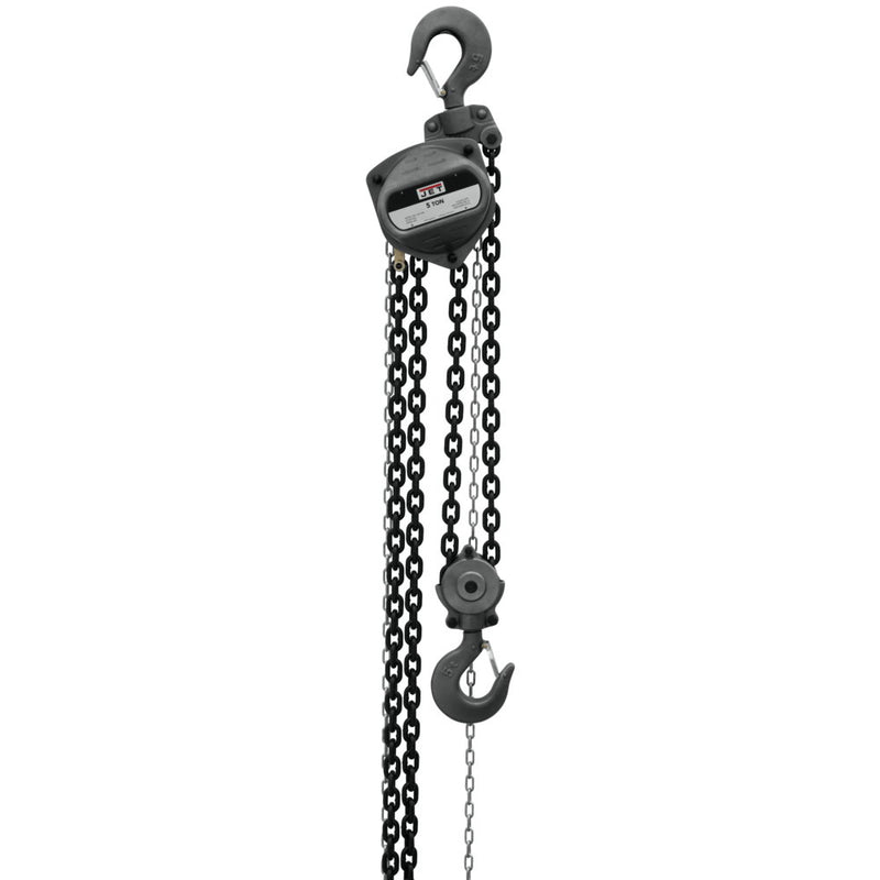 Jet JT9-101951 S90-500-15, 5-Ton Hand Chain Hoist With 15' Lift