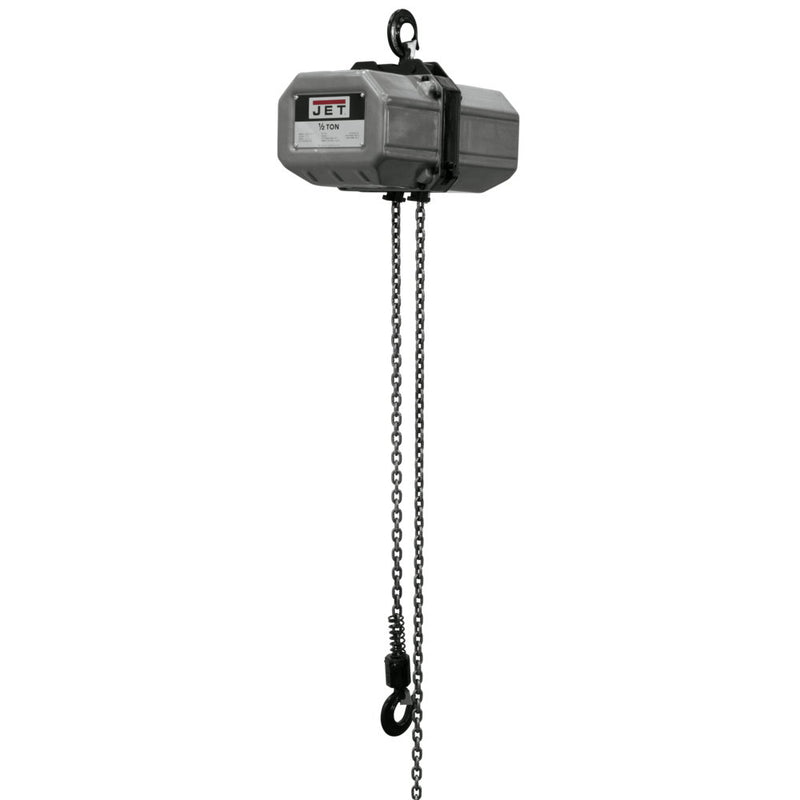 Jet JT9-121200 1/2SS-1C-20, 1/2-Ton Electric Chain Hoist 1-Phase 20' Lift