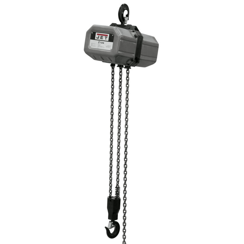 Jet JT9-232000 2SS-3C-20, 2-Ton Electric Chain Hoist 3-Phase 20' Lift