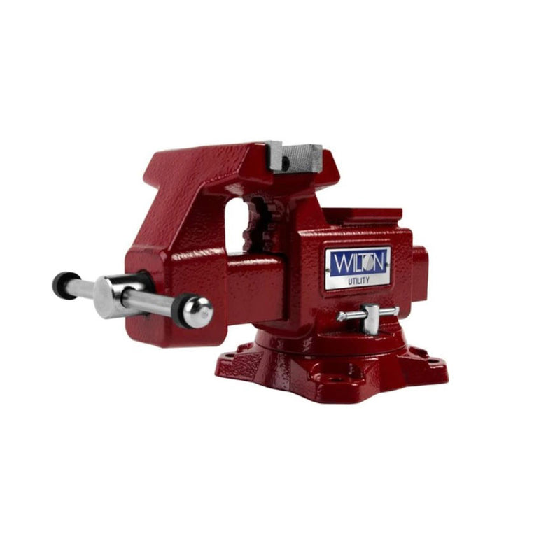 Jet WL9-28818 674U, Heavy Duty Iron Utility Vise 4-1/2" Jaw w/Swivel Base