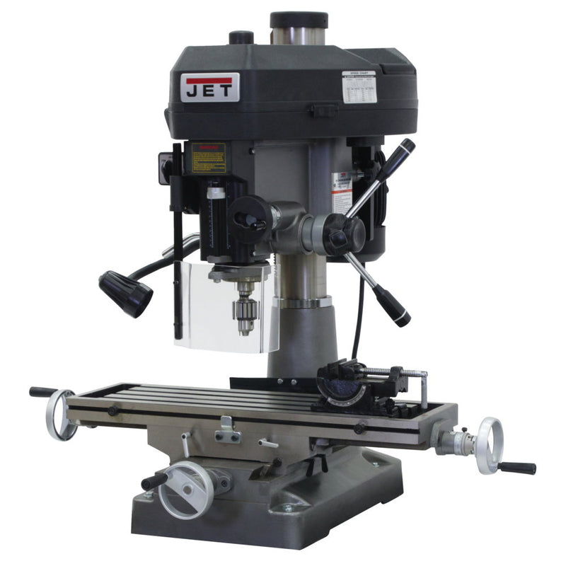 Jet JT9-350119 JMD-18 Mill/Drill With X-Axis Table Powerfeed