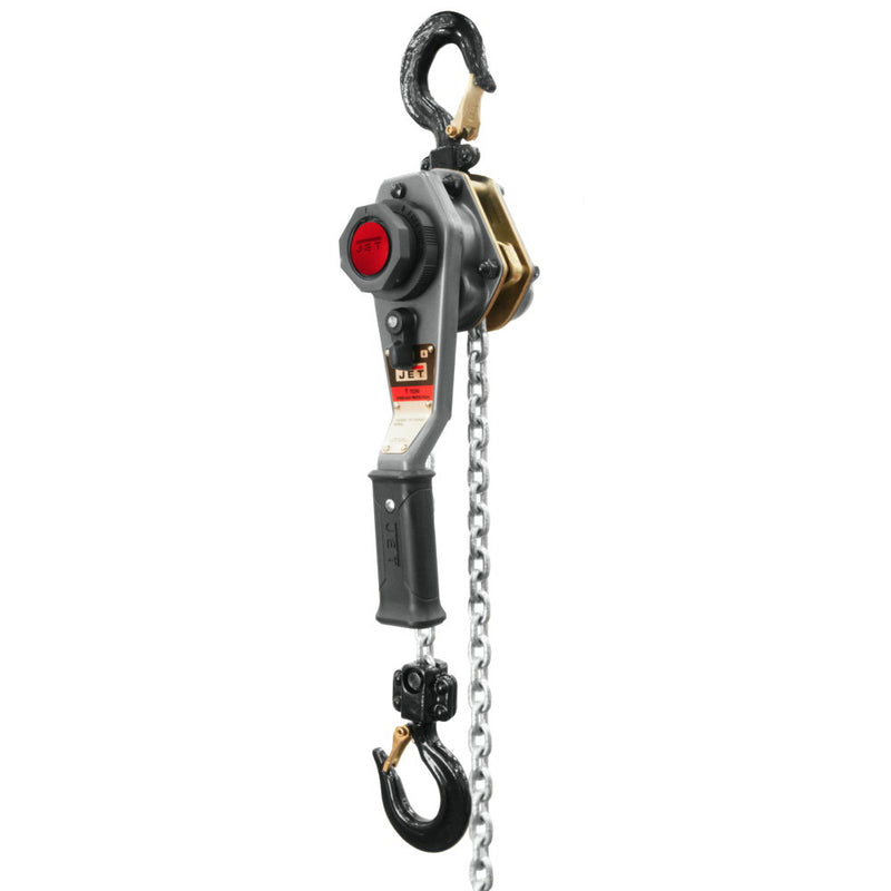 Jet JT9-376201 JLH-100WO-10 JLH Series 1 Ton Lever Hoist, 10' Lift with Overload Protection