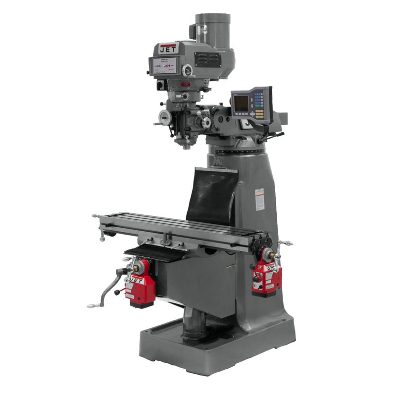 Jet JT9-690008 JTM-4VS Mill With X and Y-Axis Powerfeeds