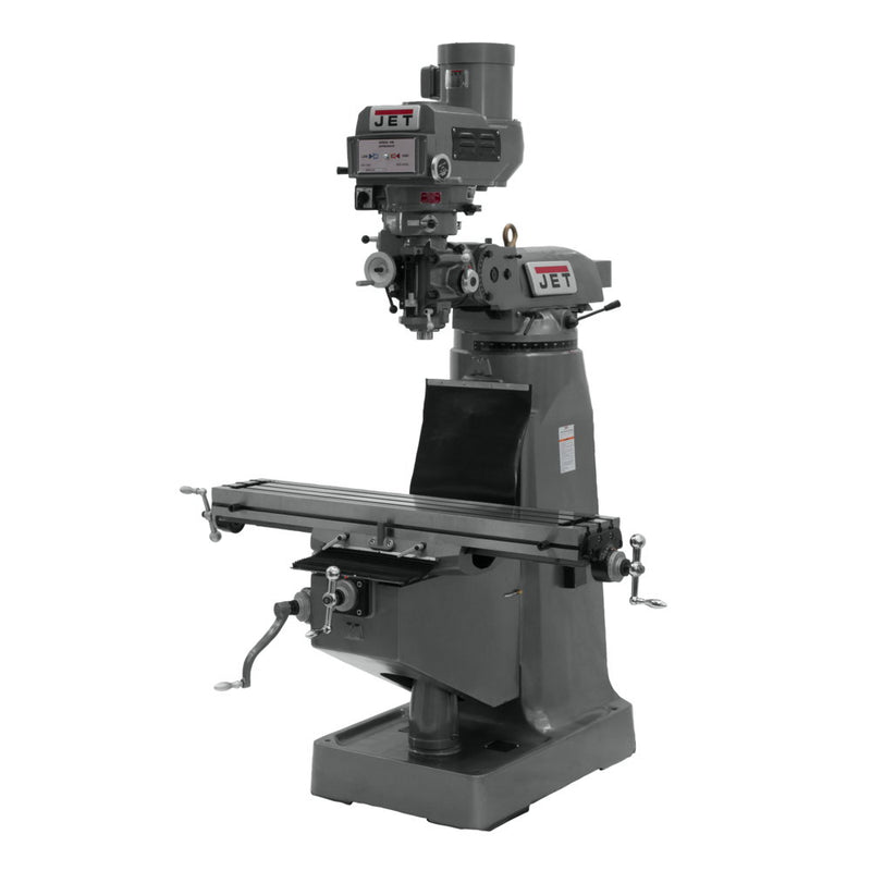 Jet JT9-690400 JTM-4VS Mill With 3-Axis ACU-RITE 200S (Knee) and Power Draw Bar